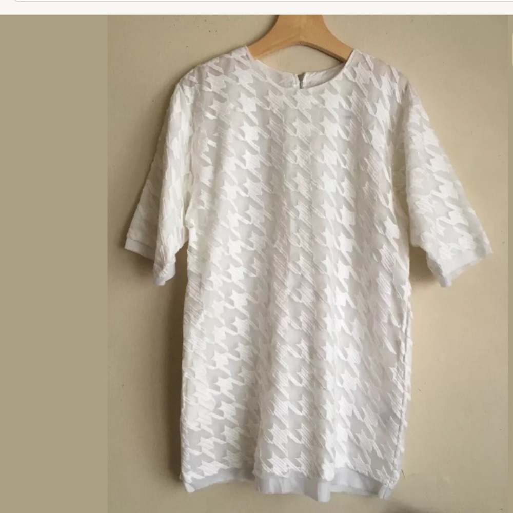 Stylenanda White Shift Dress One Size